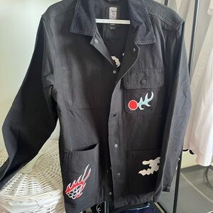 Vans Black Lightweight Shirt Jacket